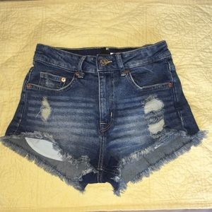 NEW H&M High Waisted Shorts